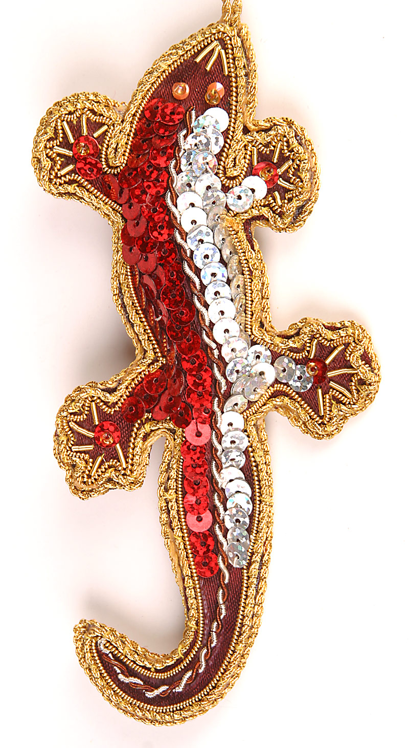 foto v�no�n� ozdoba - bazili�ek